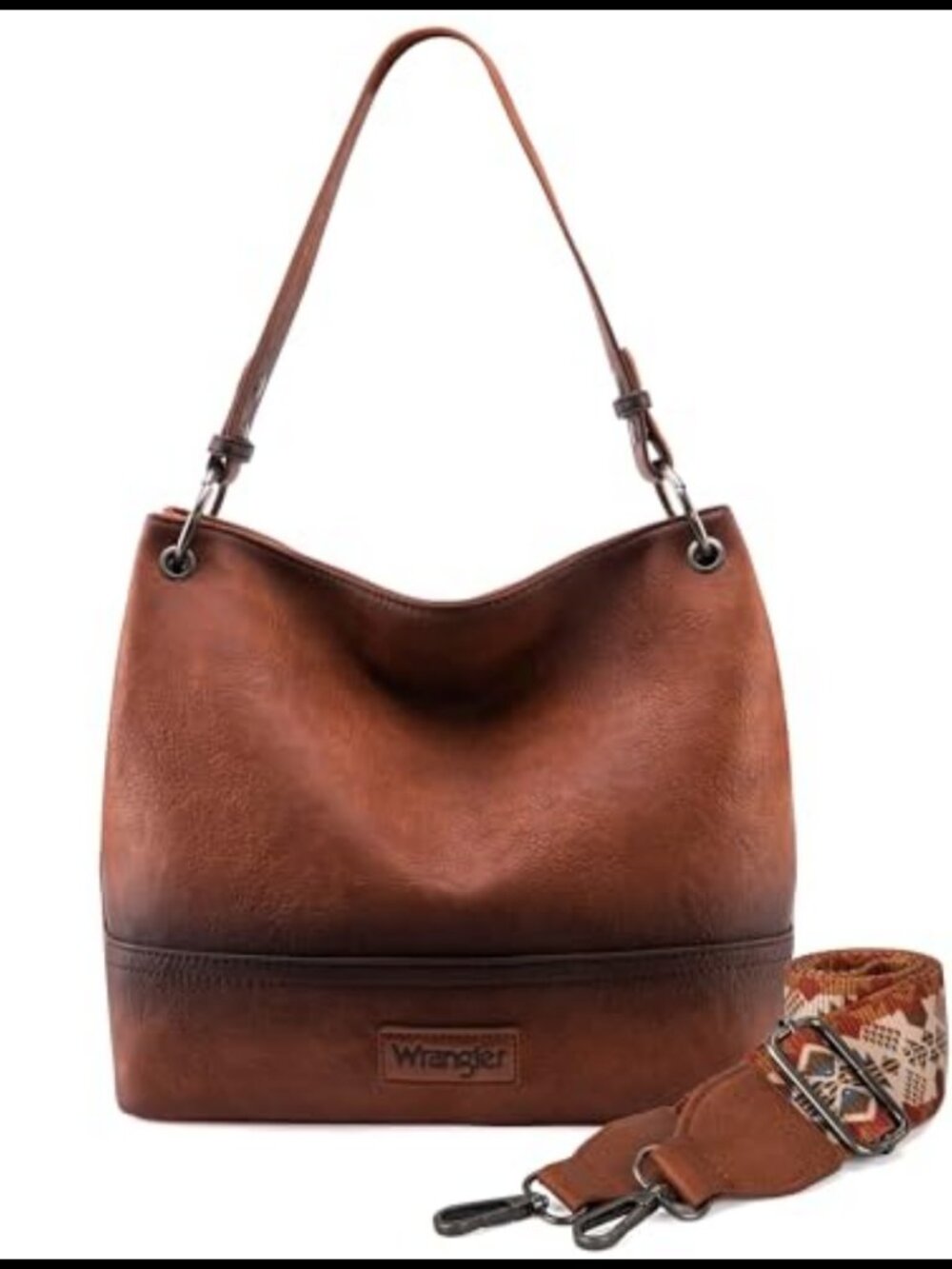 Vegan Leather Hobo Bag Top Handle Shoulder Purse Removable Strap